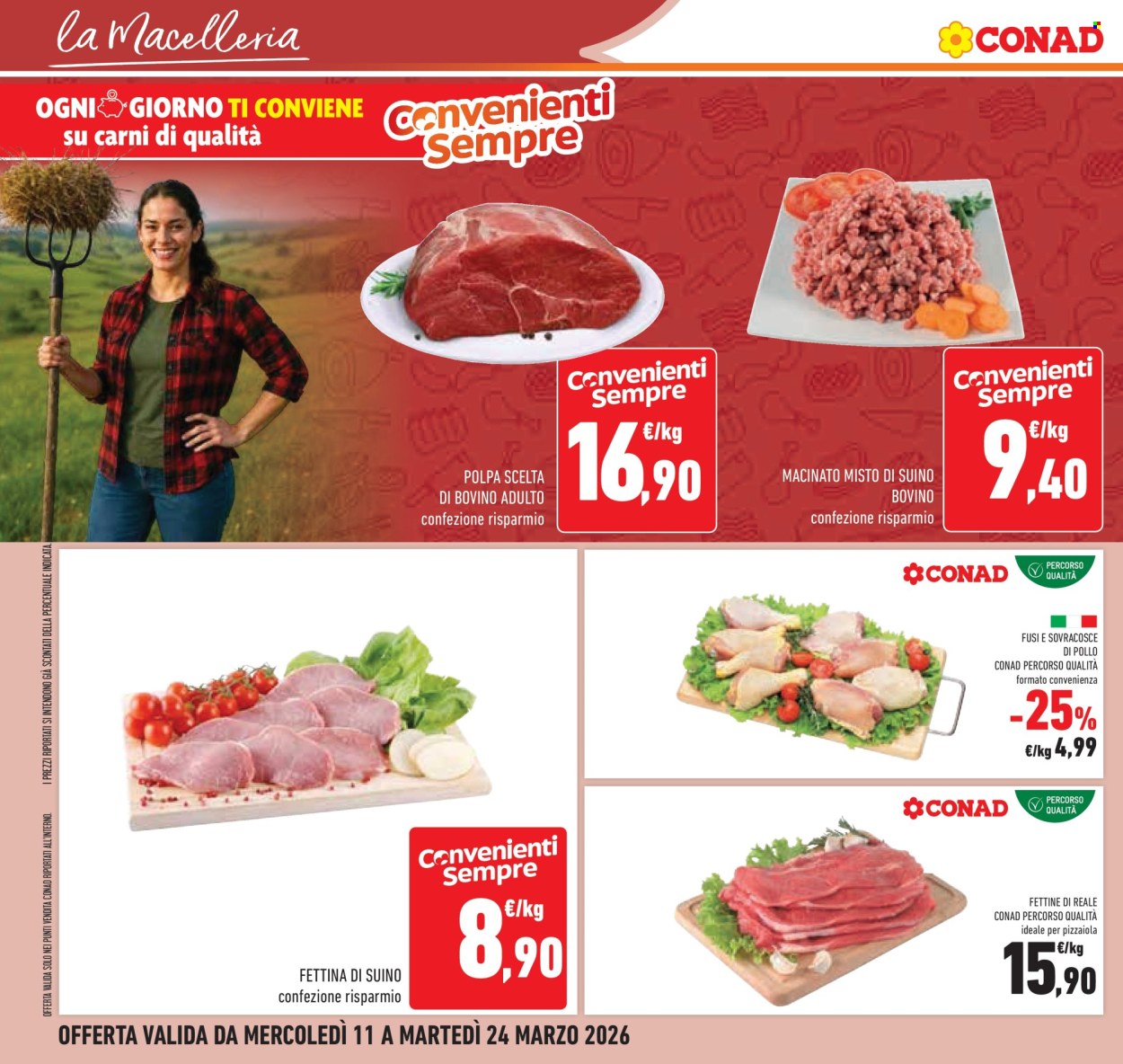 Volantino Conad - 11/3/2026 - 24/3/2026. Pagina 16