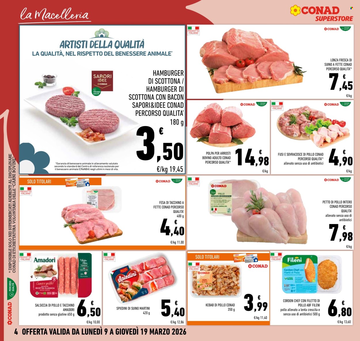 Volantino Conad Superstore - 9/3/2026 - 19/3/2026. Pagina 4