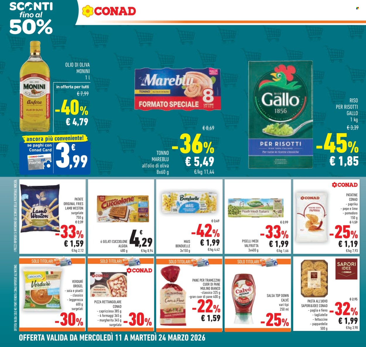 Volantino Conad - 11/3/2026 - 24/3/2026. Pagina 22
