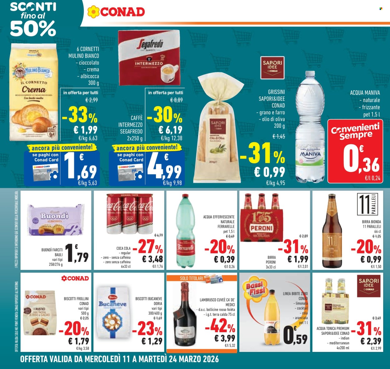 Volantino Conad - 11/3/2026 - 24/3/2026. Pagina 24