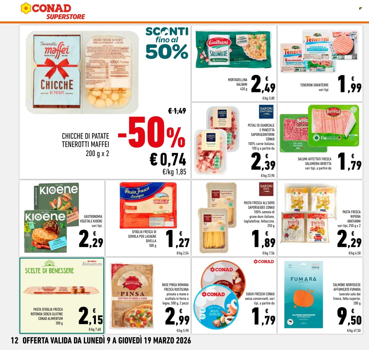 Volantino Conad Superstore - 9/3/2026 - 19/3/2026. Pagina 12