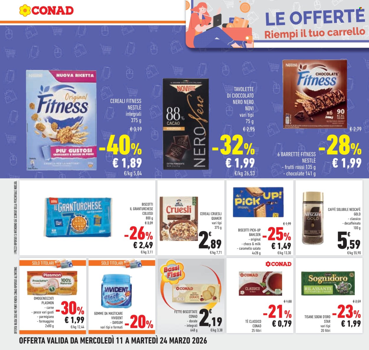 Volantino Conad - 11/3/2026 - 24/3/2026. Pagina 32