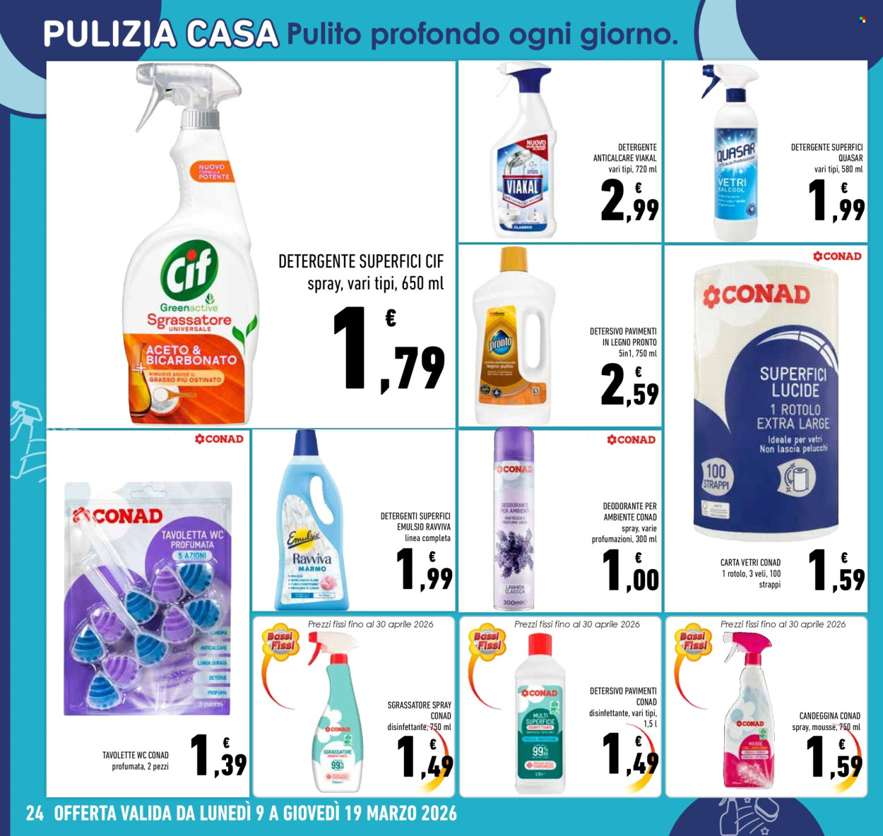 Volantino Conad Superstore - 9/3/2026 - 19/3/2026. Pagina 24