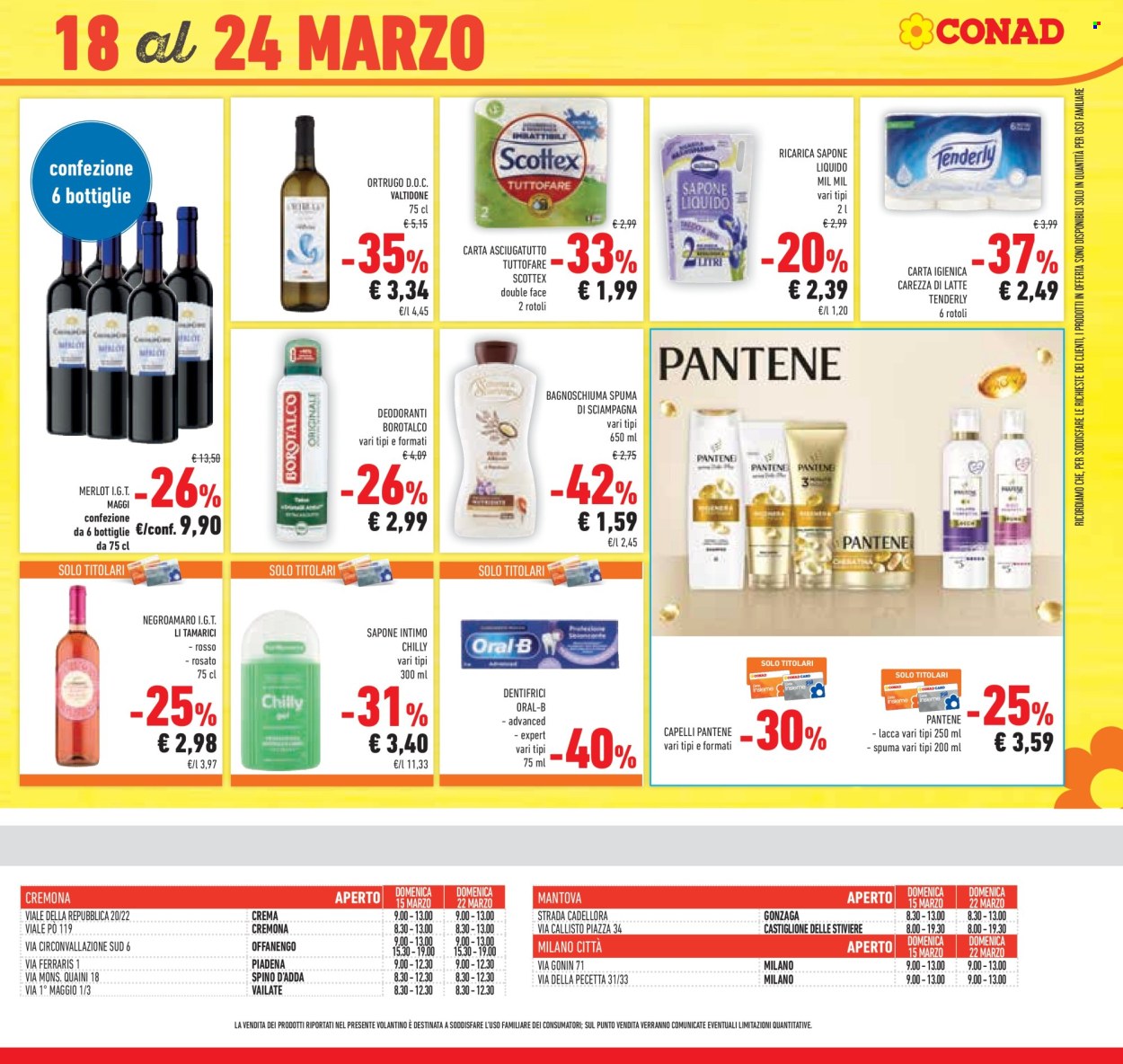 Volantino Conad - 11/3/2026 - 24/3/2026. Pagina 45