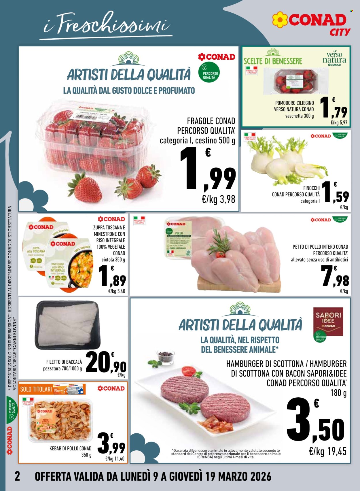 Volantino Conad City - 9/3/2026 - 19/3/2026. Pagina 2