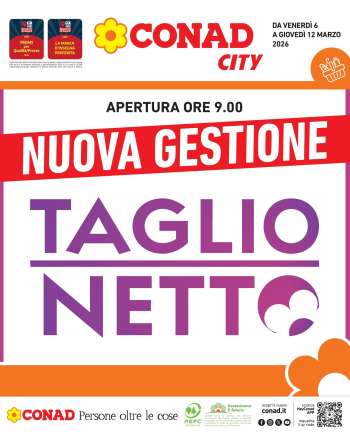 Volantino Conad City - 6/3/2026 - 12/3/2026.