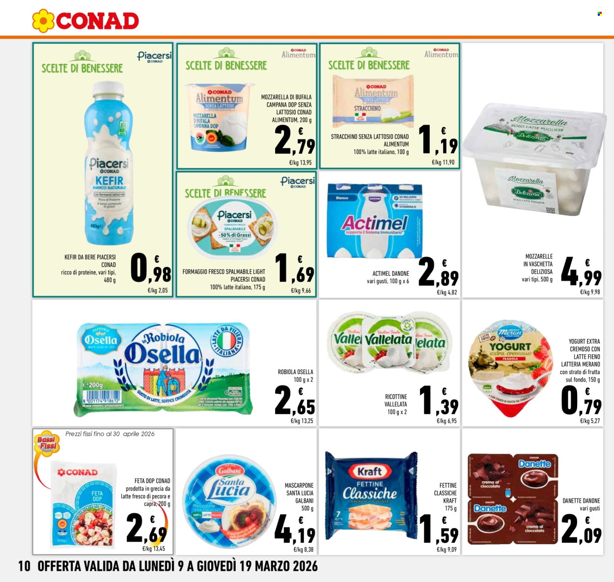 Volantino Conad - 9/3/2026 - 19/3/2026. Pagina 10