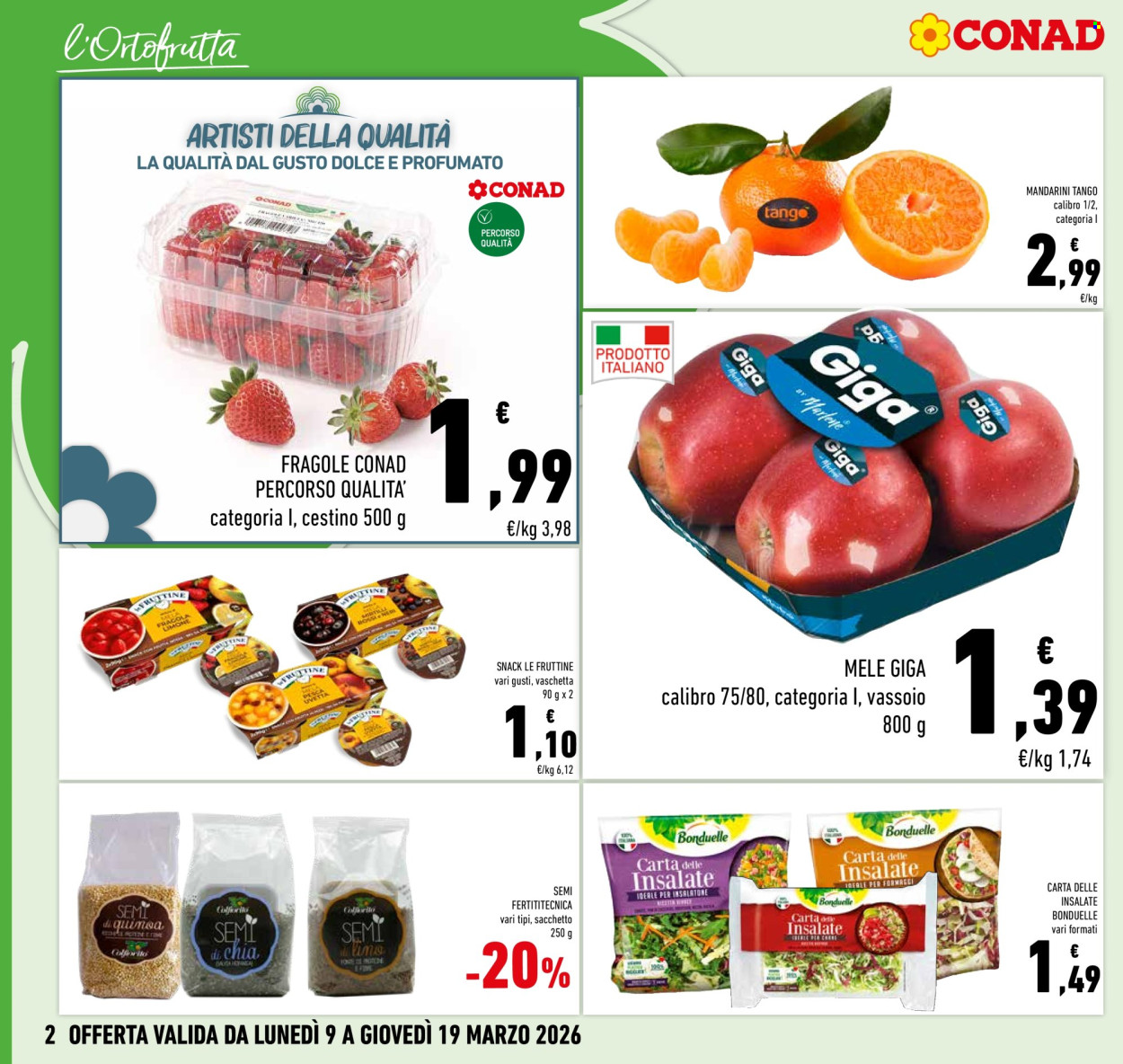 Volantino Conad - 9/3/2026 - 19/3/2026. Pagina 2