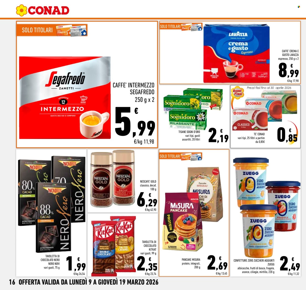 Volantino Conad - 9/3/2026 - 19/3/2026. Pagina 16