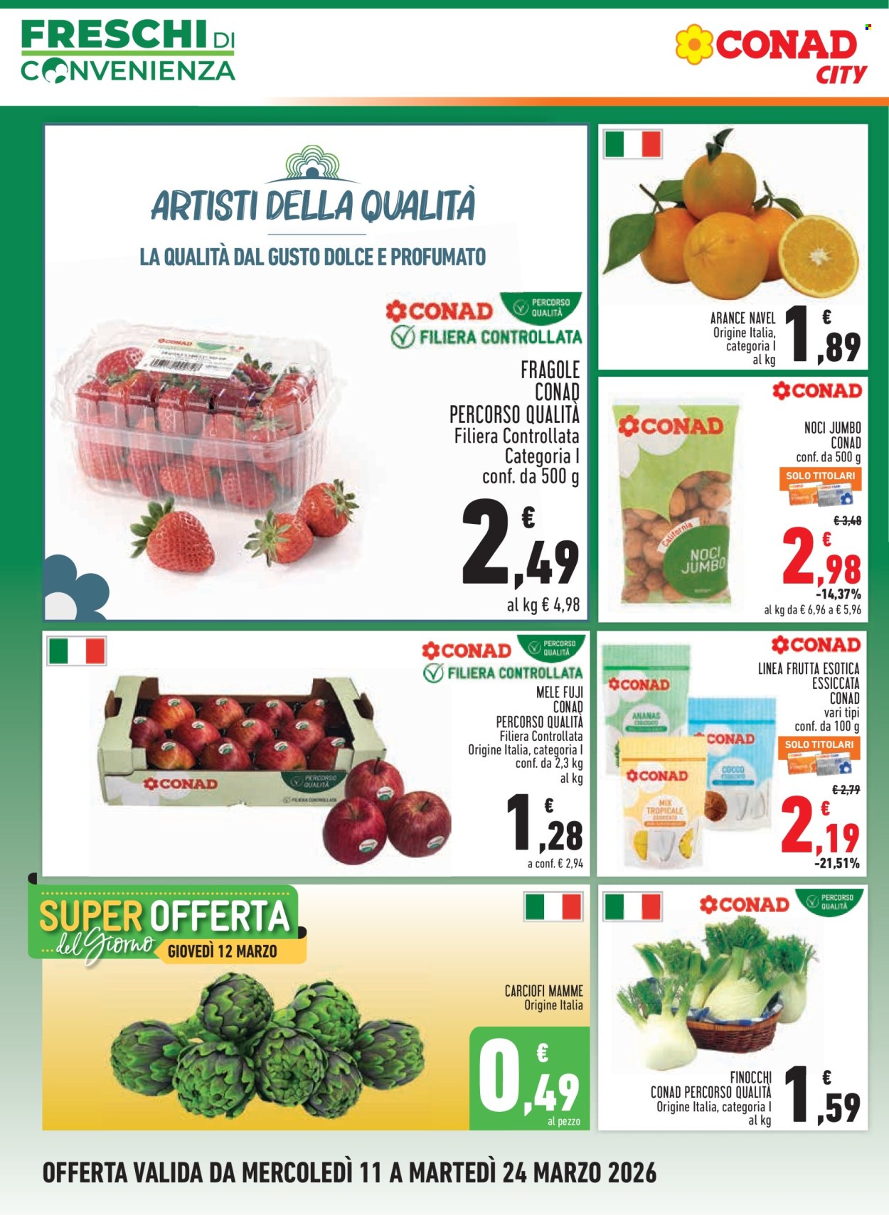 Volantino Conad - 11/3/2026 - 24/3/2026. Pagina 4