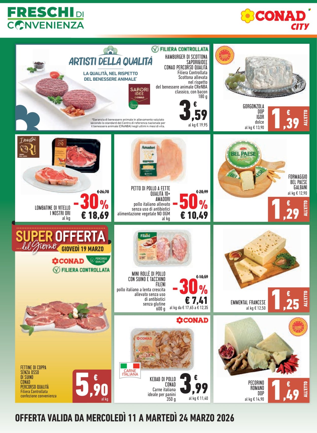 Volantino Conad - 11/3/2026 - 24/3/2026. Pagina 6