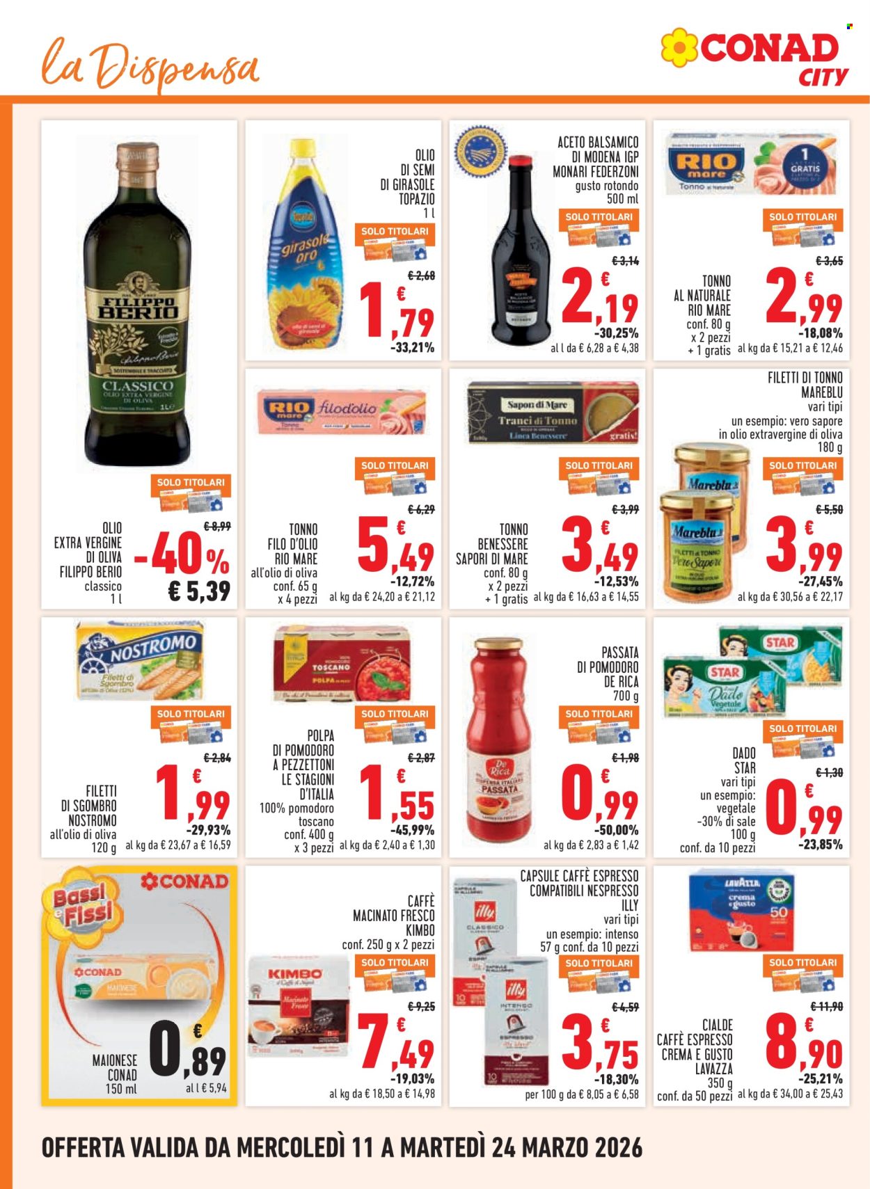 Volantino Conad - 11/3/2026 - 24/3/2026. Pagina 14