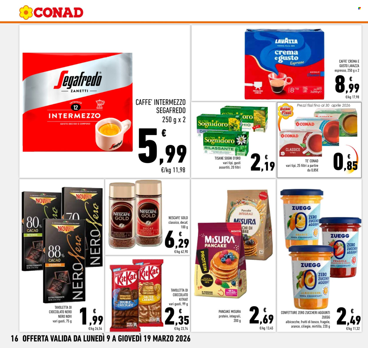Volantino Conad - 9/3/2026 - 19/3/2026. Pagina 16
