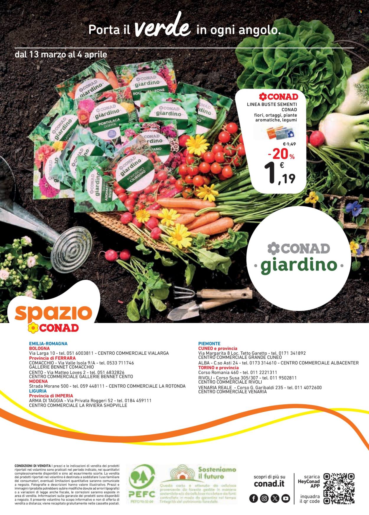 Volantino Spazio Conad - 13/3/2026 - 4/4/2026. Pagina 16
