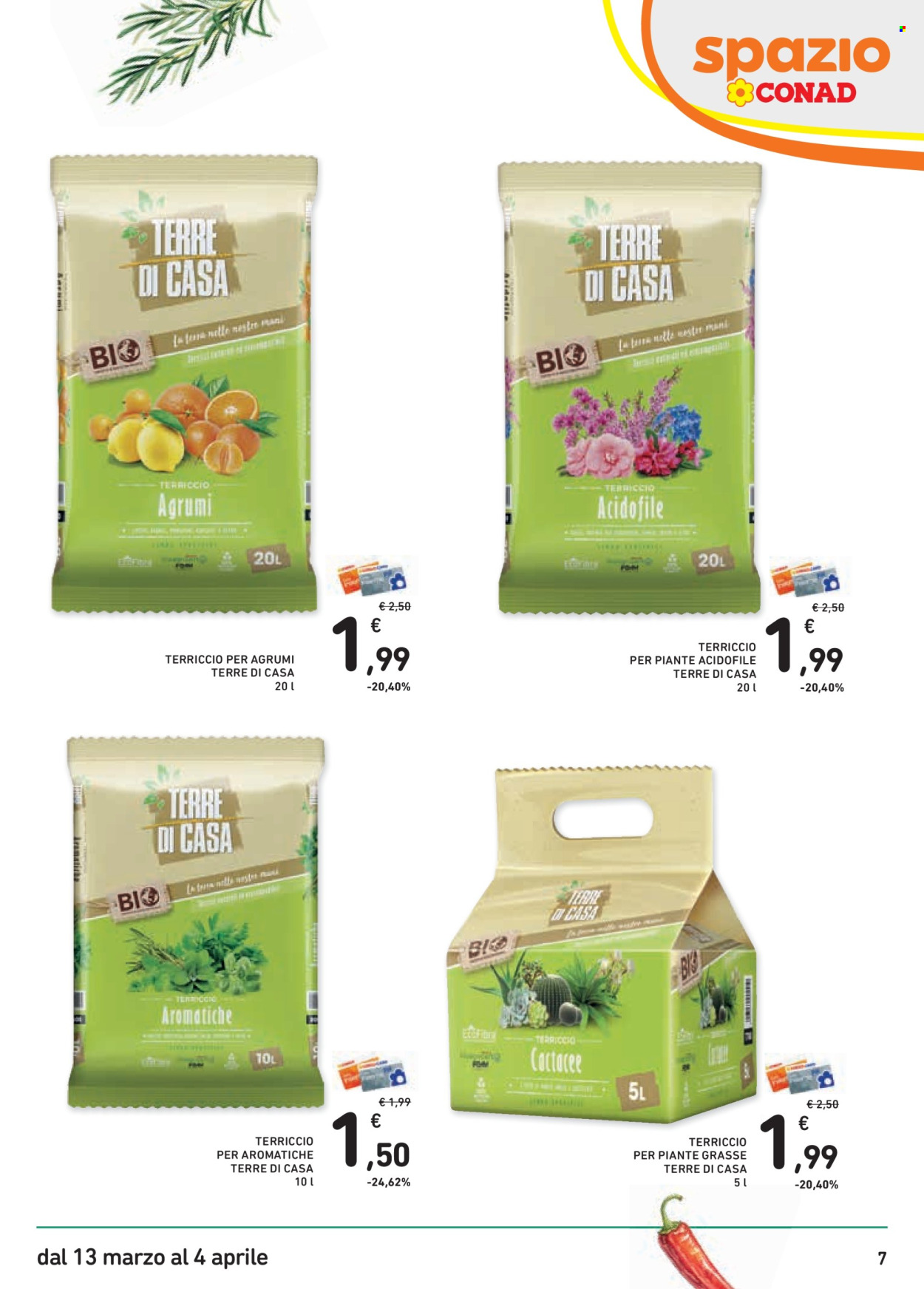 Volantino Spazio Conad - 13/3/2026 - 4/4/2026. Pagina 7