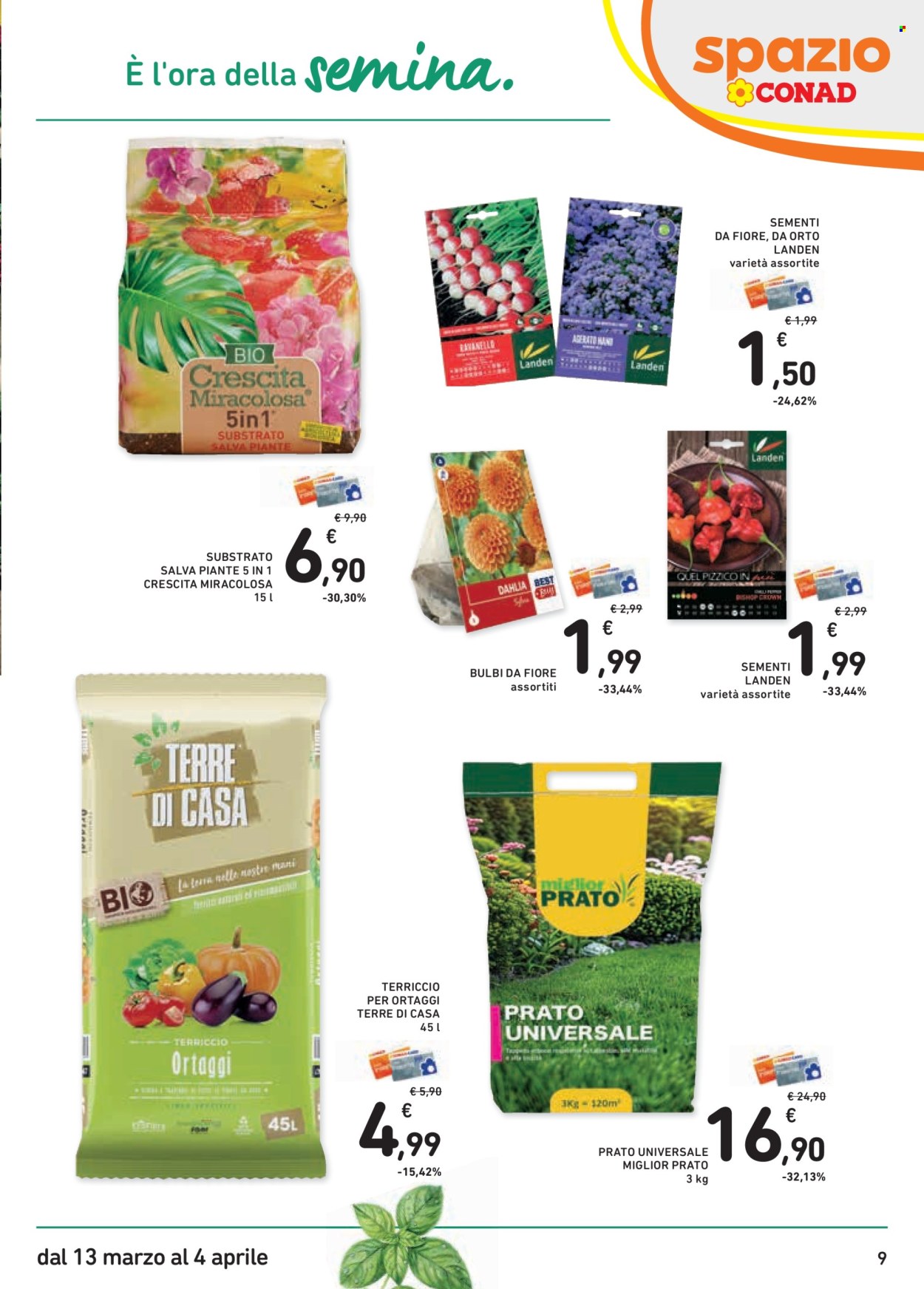 Volantino Spazio Conad - 13/3/2026 - 4/4/2026. Pagina 9