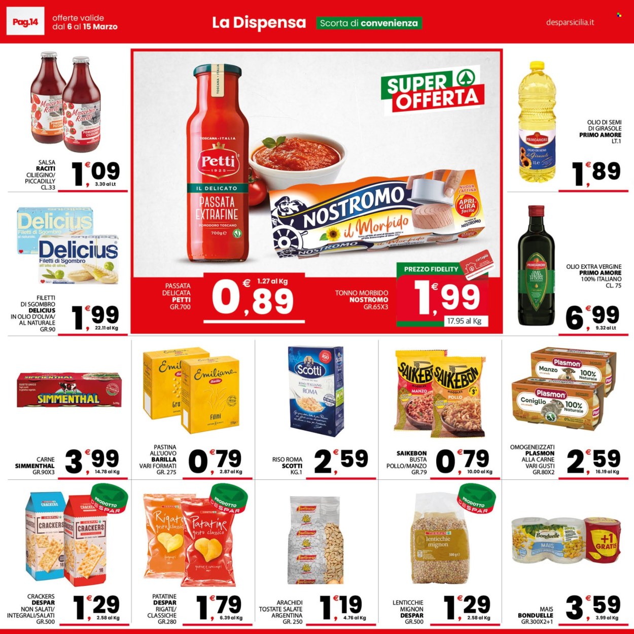 Volantino Despar - 6/3/2026 - 15/3/2026. Pagina 14