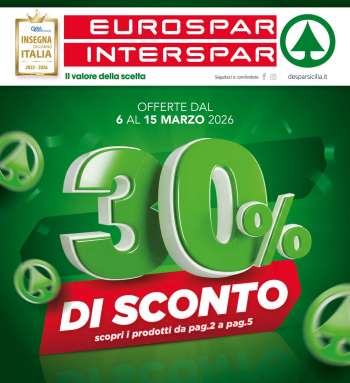 Volantino Interspar - 6/3/2026 - 15/3/2026.