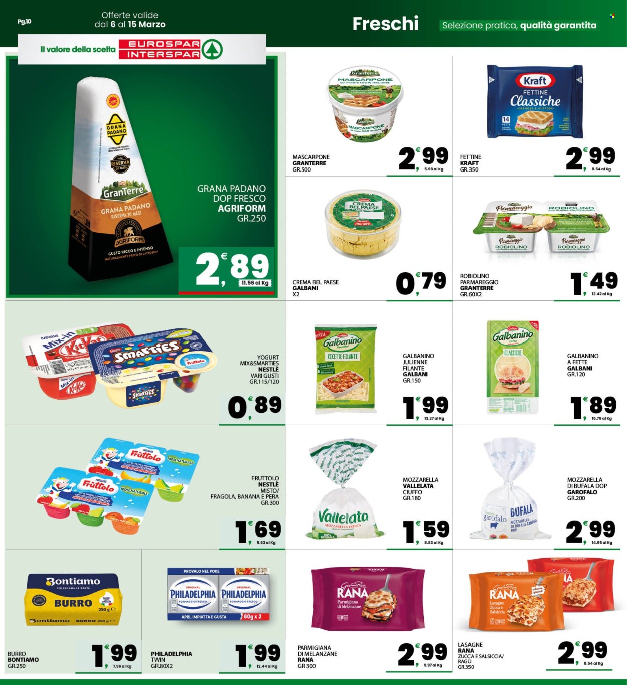 Volantino Eurospar - 6/3/2026 - 15/3/2026. Pagina 10