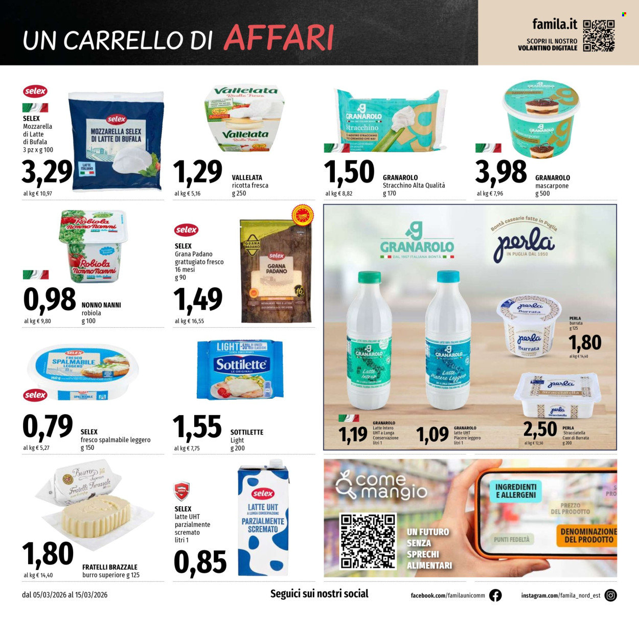 Volantino Famila - 5/3/2026 - 15/3/2026. Pagina 10