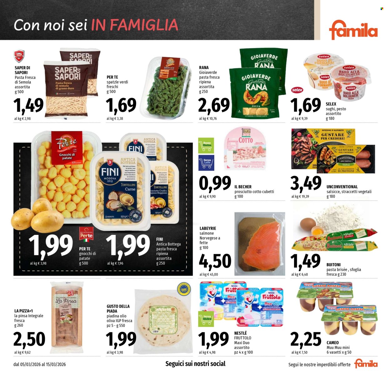 Volantino Famila - 5/3/2026 - 15/3/2026. Pagina 11