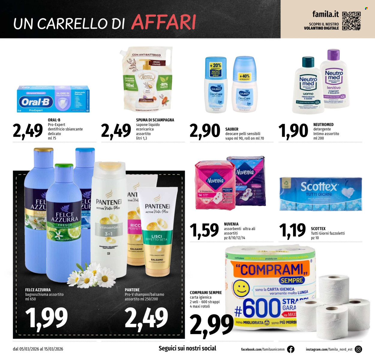Volantino Famila - 5/3/2026 - 15/3/2026. Pagina 20