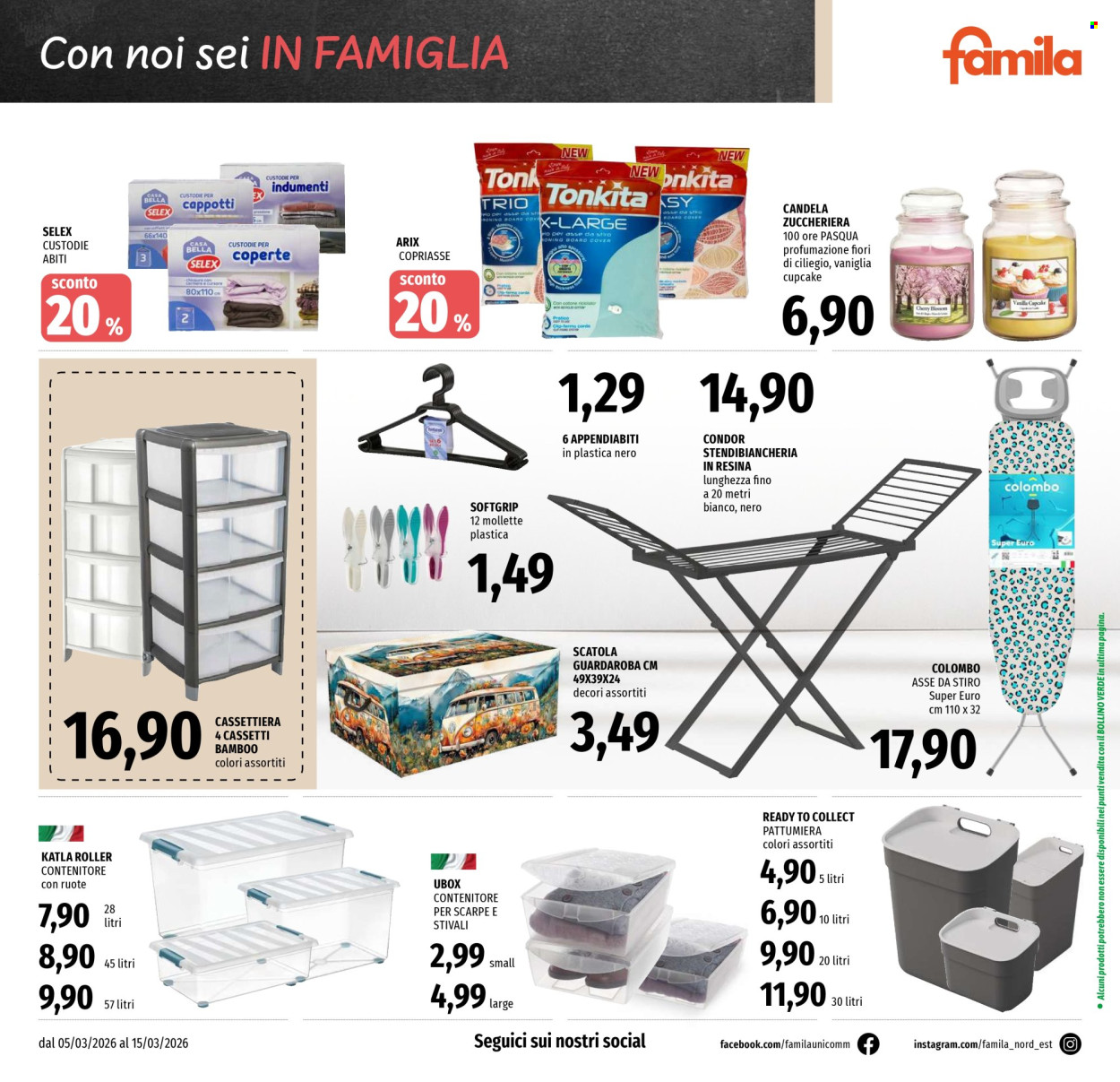 Volantino Famila - 5/3/2026 - 15/3/2026. Pagina 24
