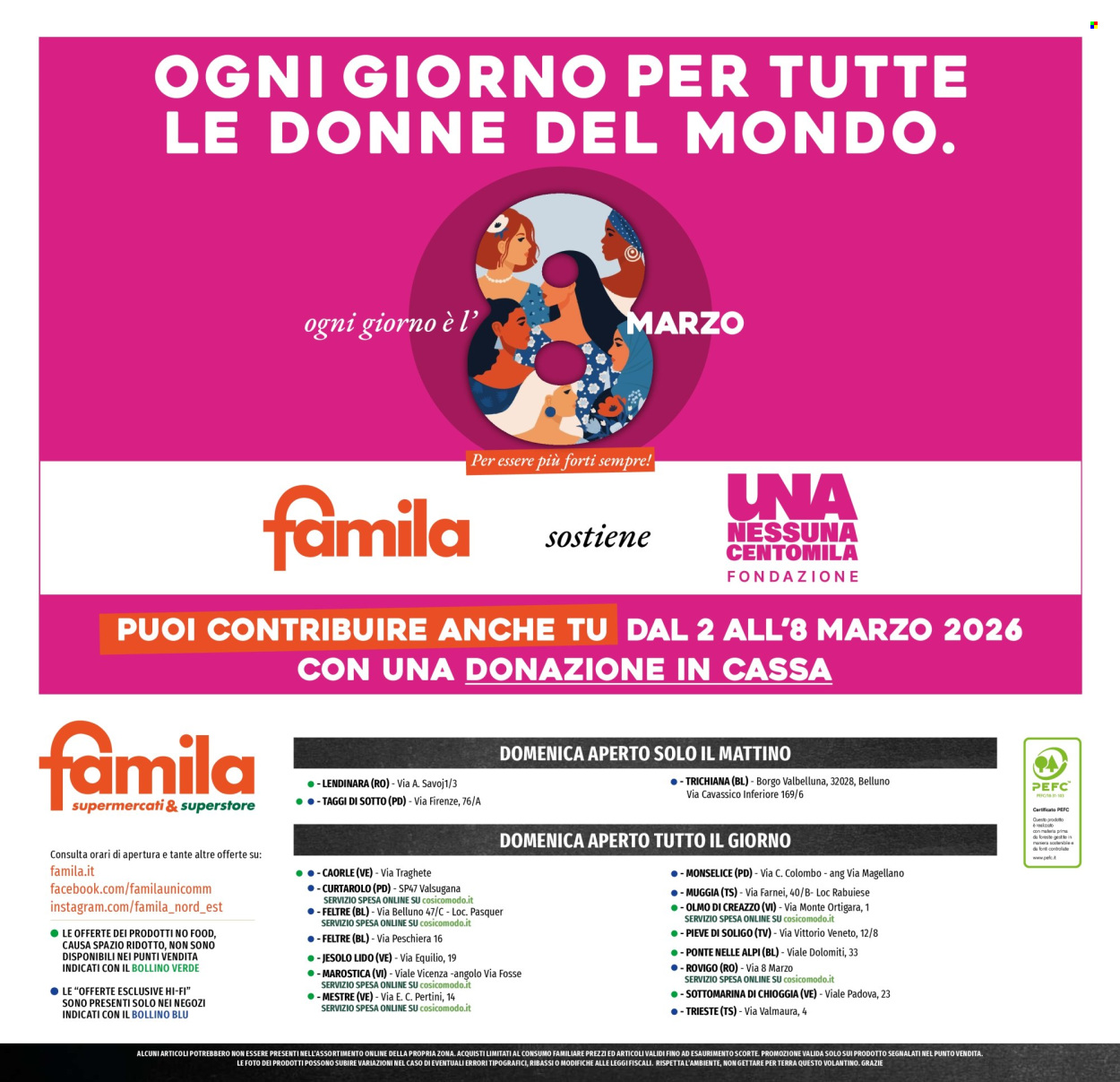Volantino Famila - 5/3/2026 - 15/3/2026. Pagina 28