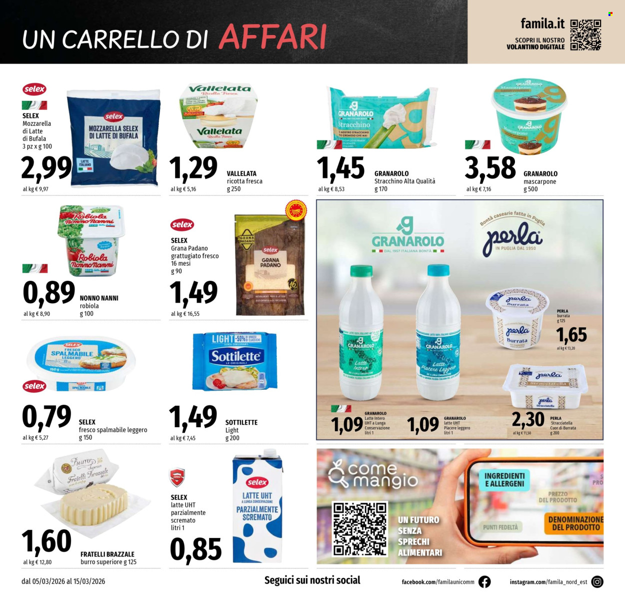 Volantino Famila - 5/3/2026 - 15/3/2026. Pagina 10