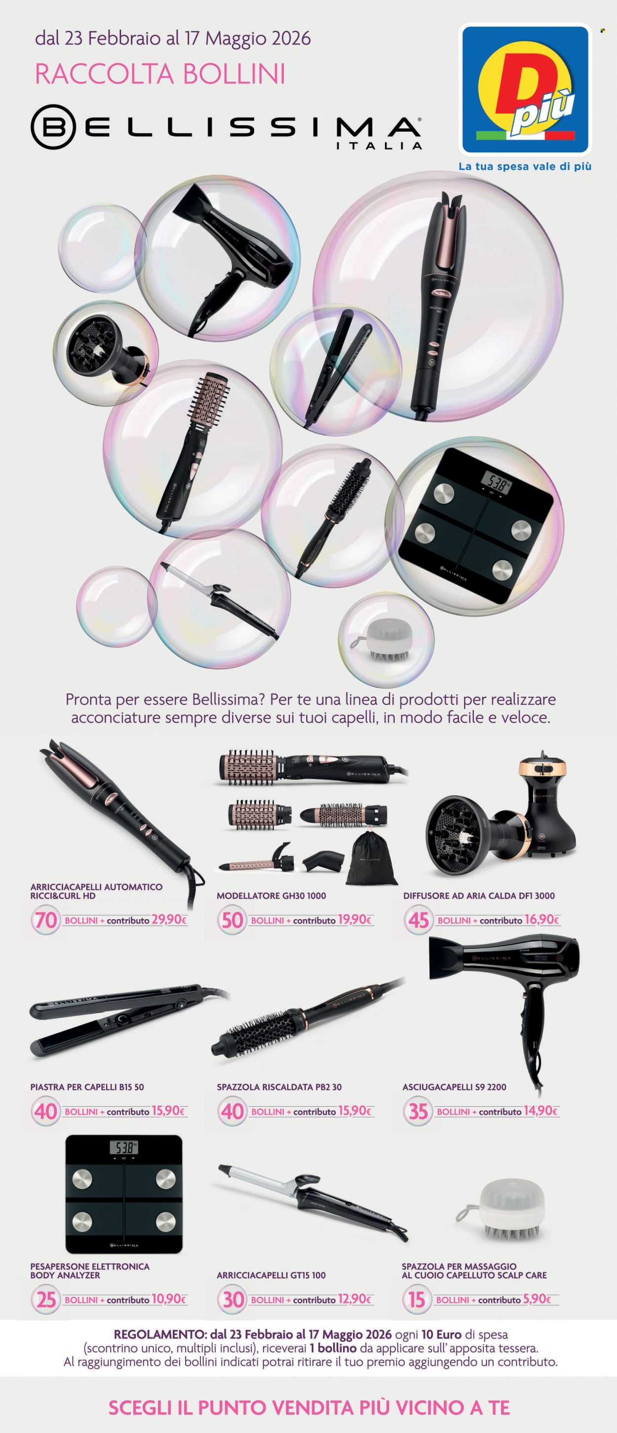 Volantino Dpiù - 23/2/2026 - 17/5/2026. Pagina 1