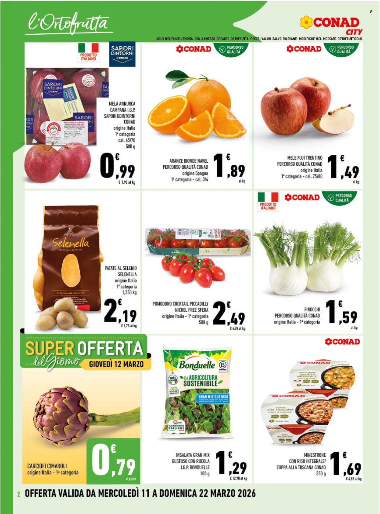 Volantino Conad - 11/3/2026 - 22/3/2026. Pagina 2