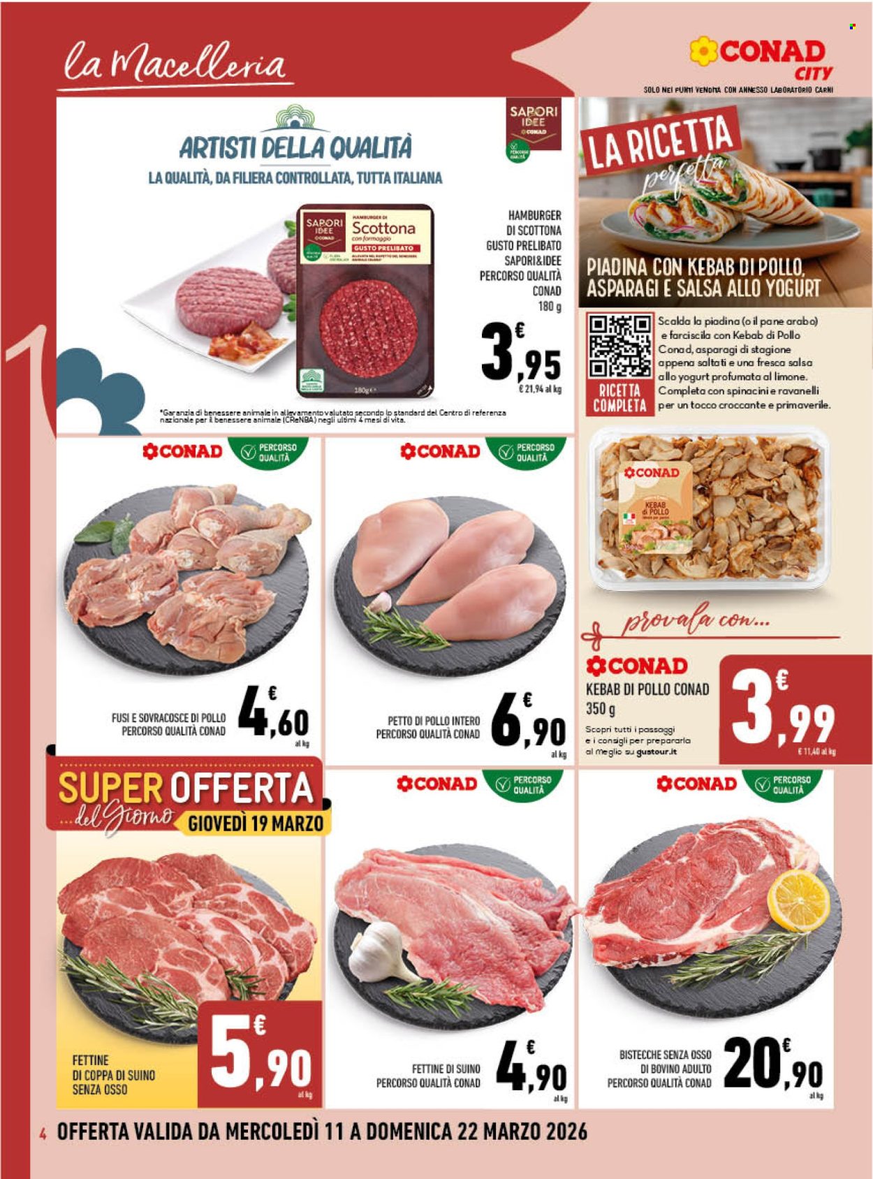 Volantino Conad - 11/3/2026 - 22/3/2026. Pagina 4