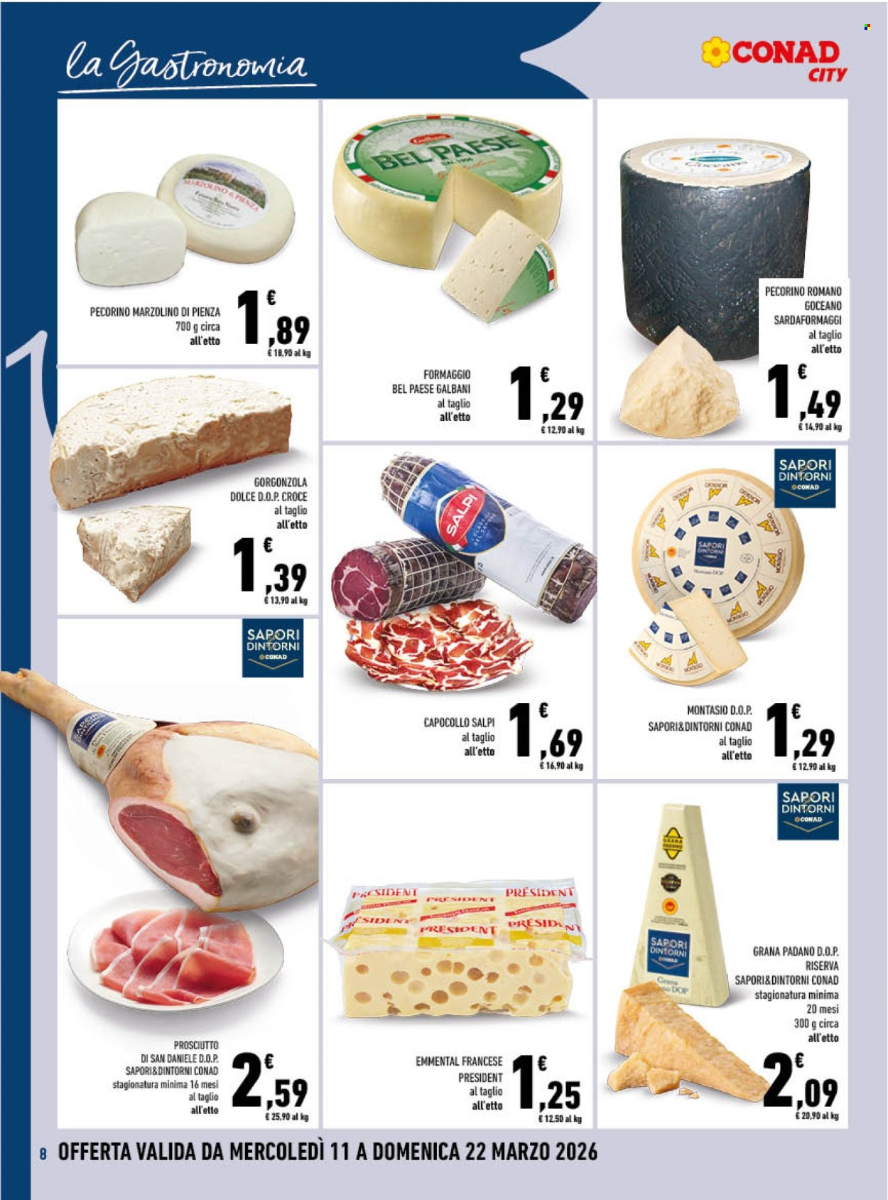 Volantino Conad - 11/3/2026 - 22/3/2026. Pagina 8