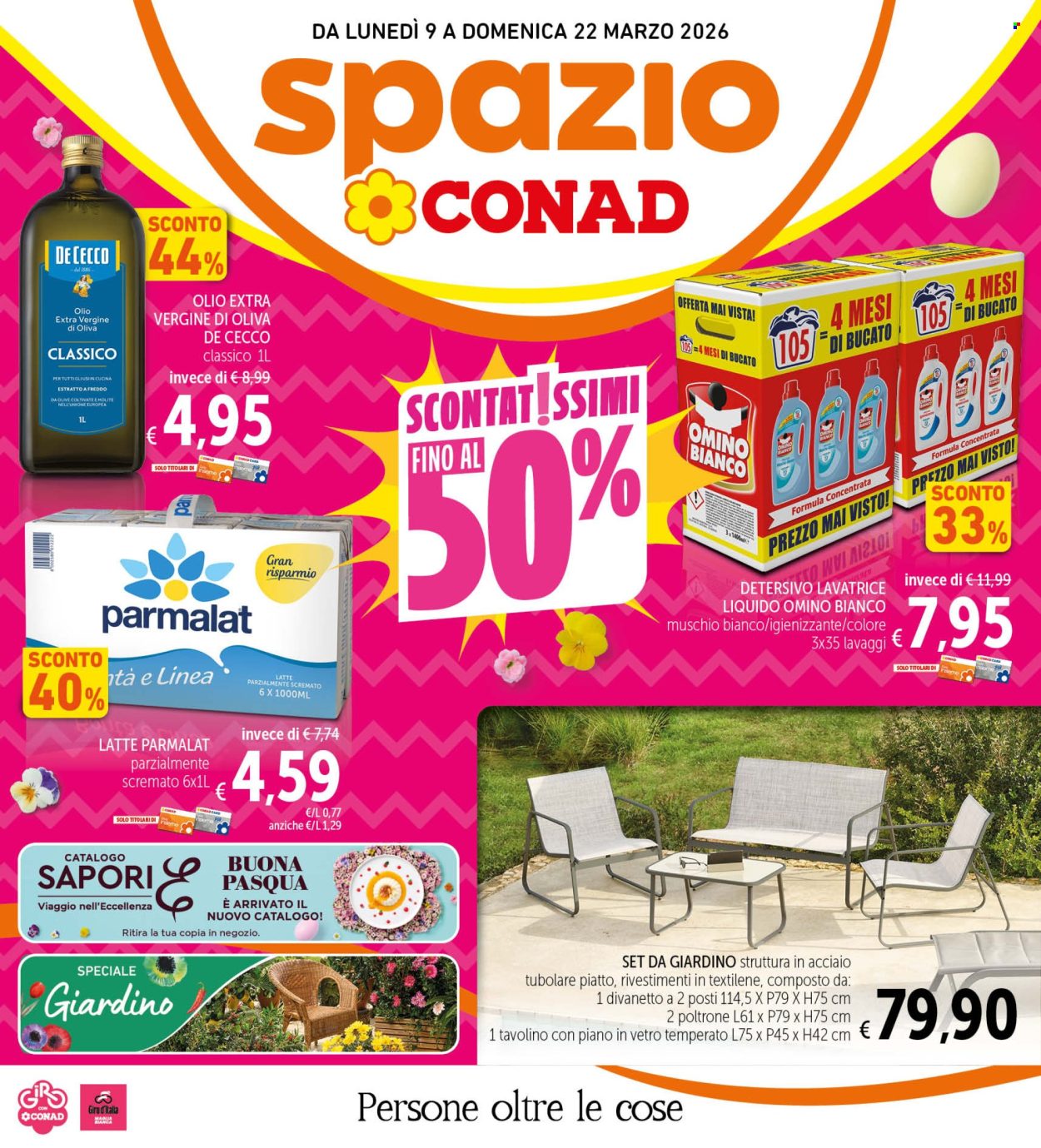 Volantino Spazio Conad - 9/3/2026 - 22/3/2026. Pagina 1