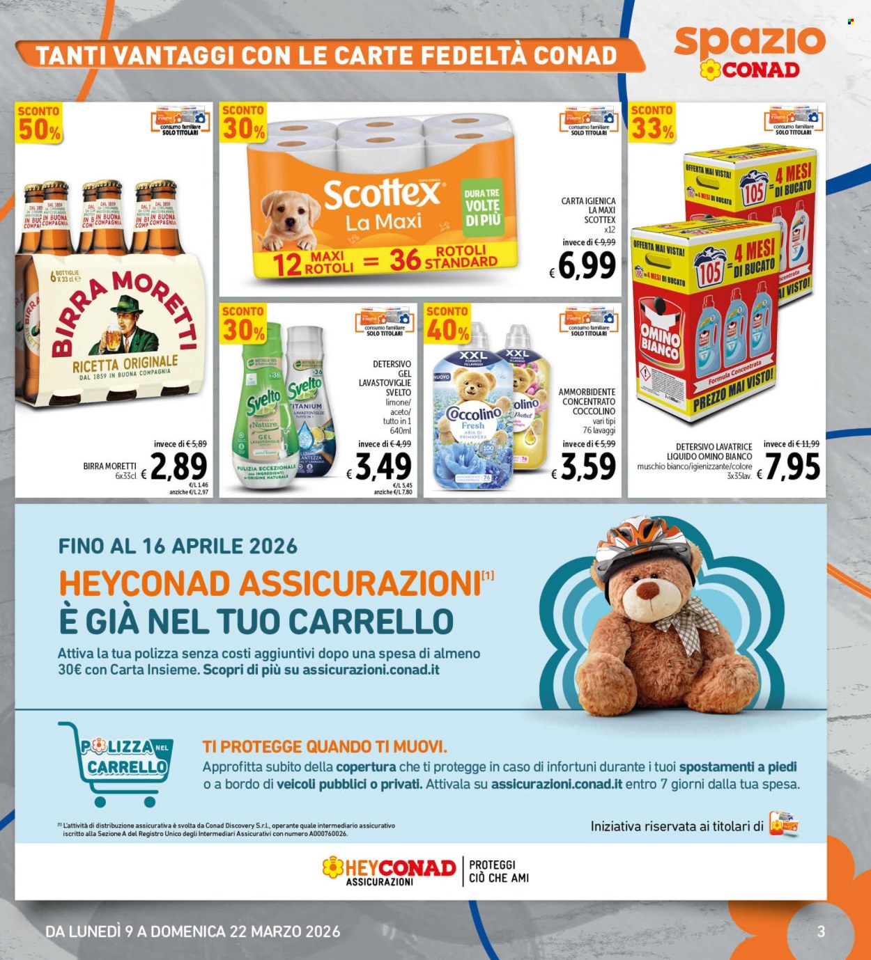 Volantino Spazio Conad - 9/3/2026 - 22/3/2026. Pagina 3