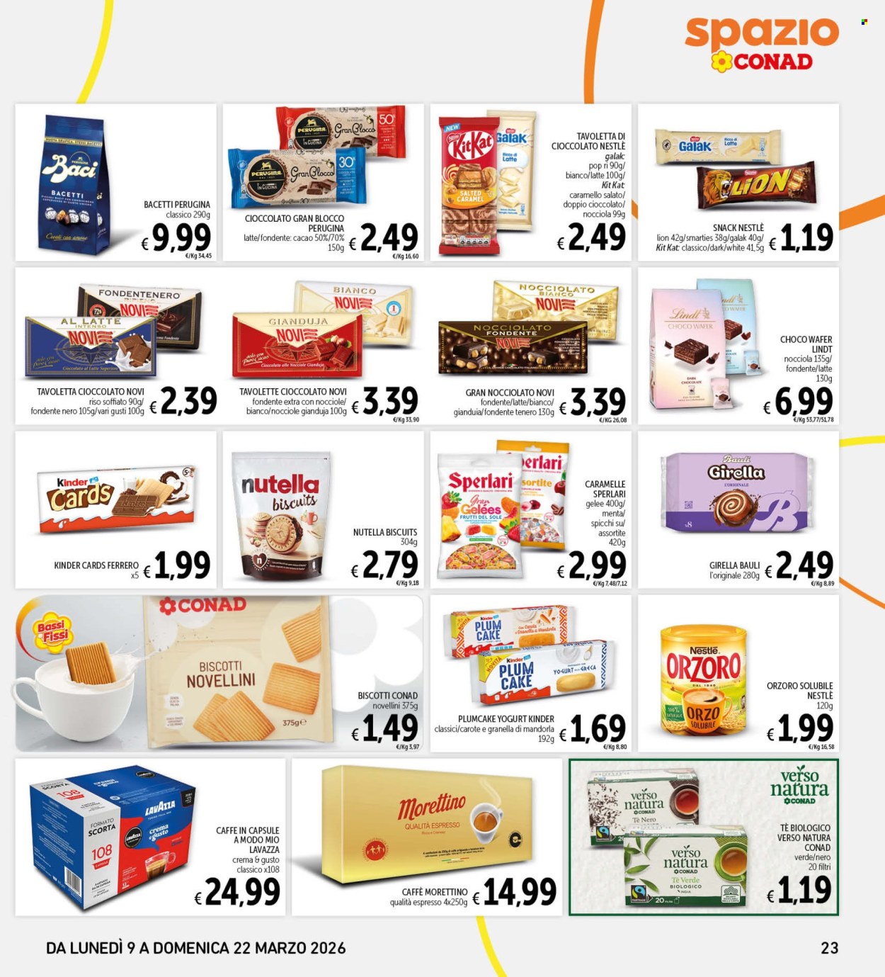 Volantino Spazio Conad - 9/3/2026 - 22/3/2026. Pagina 23