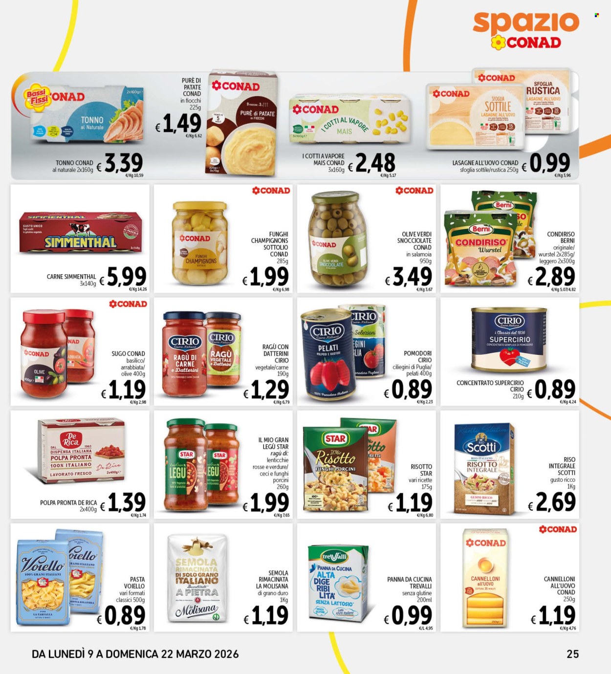 Volantino Spazio Conad - 9/3/2026 - 22/3/2026. Pagina 25