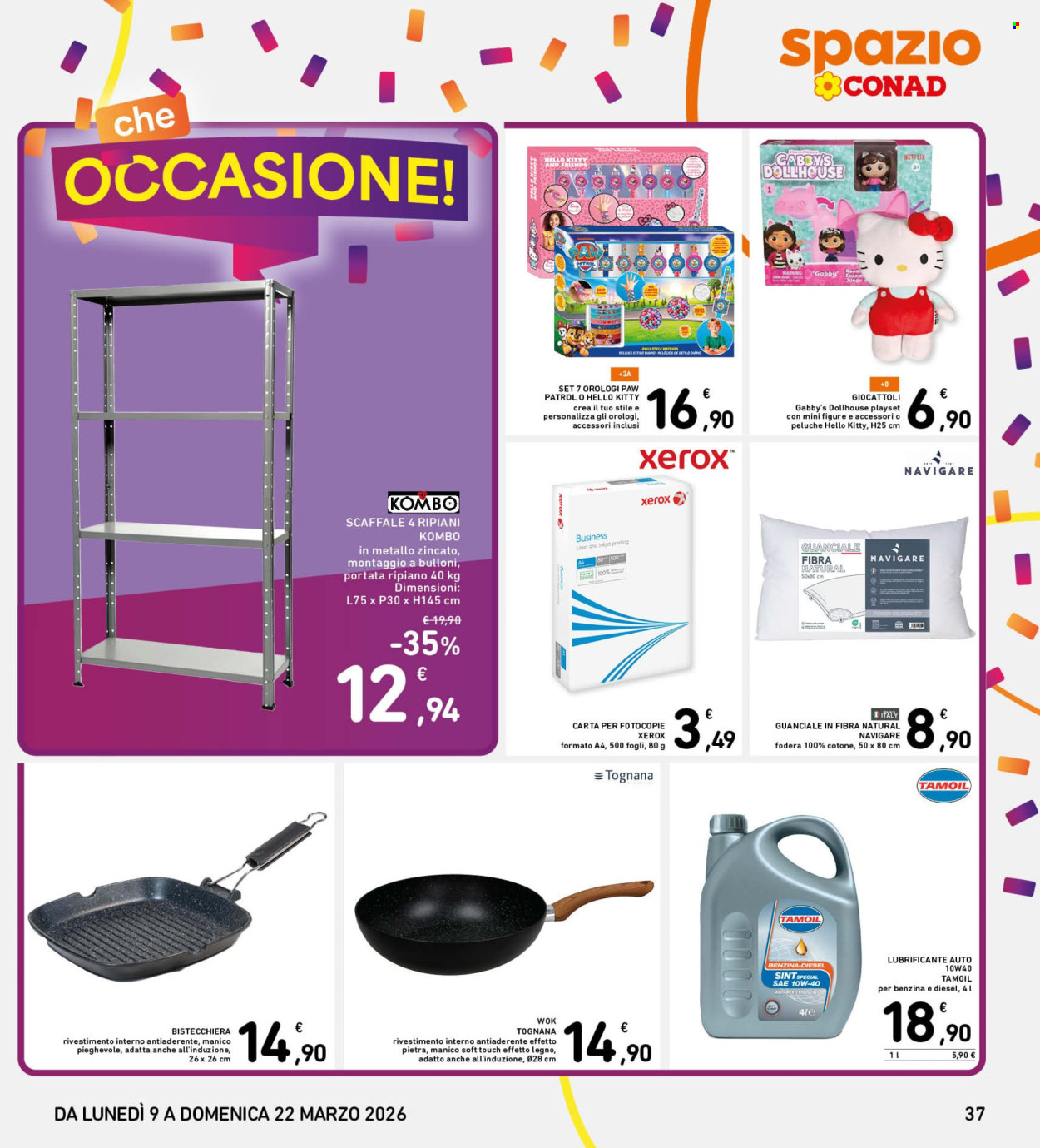Volantino Spazio Conad - 9/3/2026 - 22/3/2026. Pagina 37