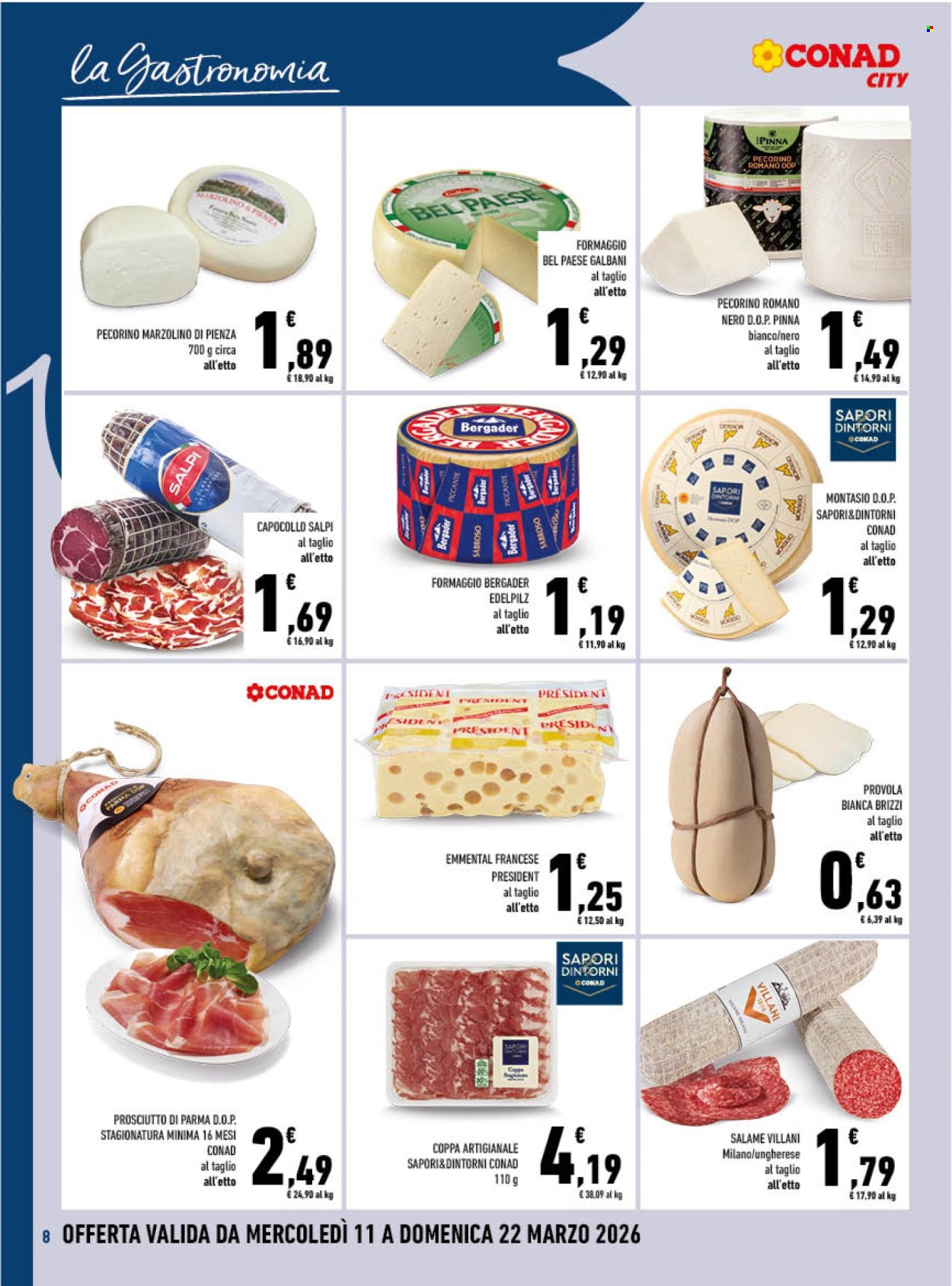 Volantino Conad City - 11/3/2026 - 22/3/2026. Pagina 8