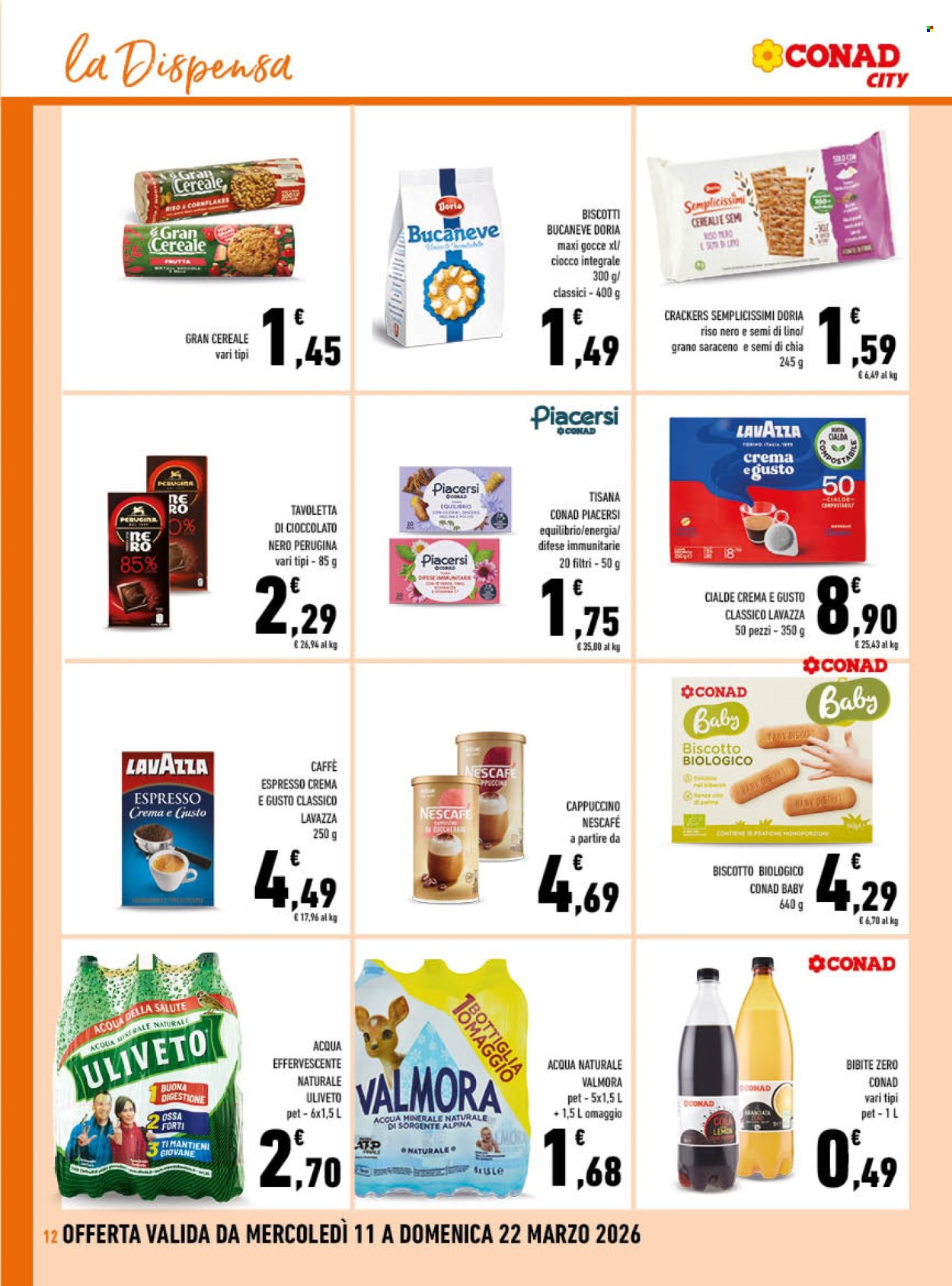 Volantino Conad City - 11/3/2026 - 22/3/2026. Pagina 12