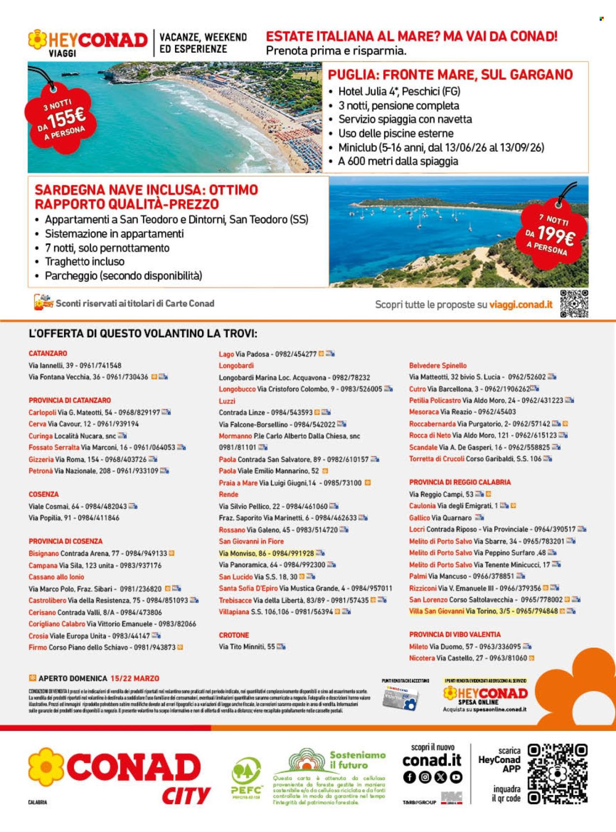 Volantino Conad City - 11/3/2026 - 22/3/2026. Pagina 16