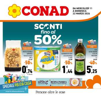 Volantino Conad - 11/3/2026 - 22/3/2026.
