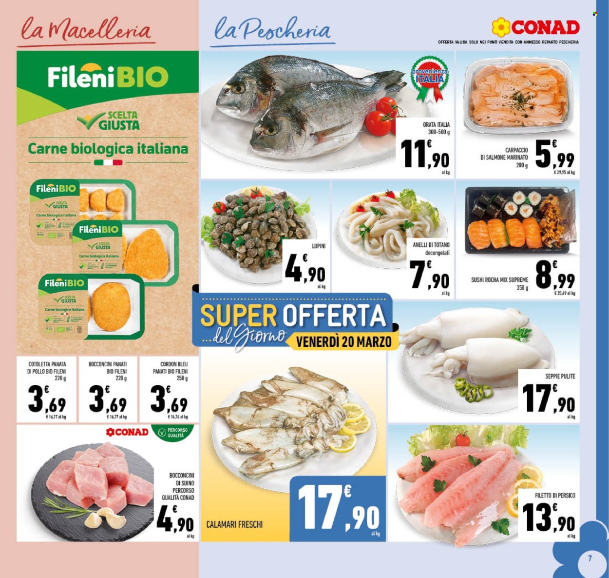 Volantino Conad - 11/3/2026 - 22/3/2026. Pagina 7