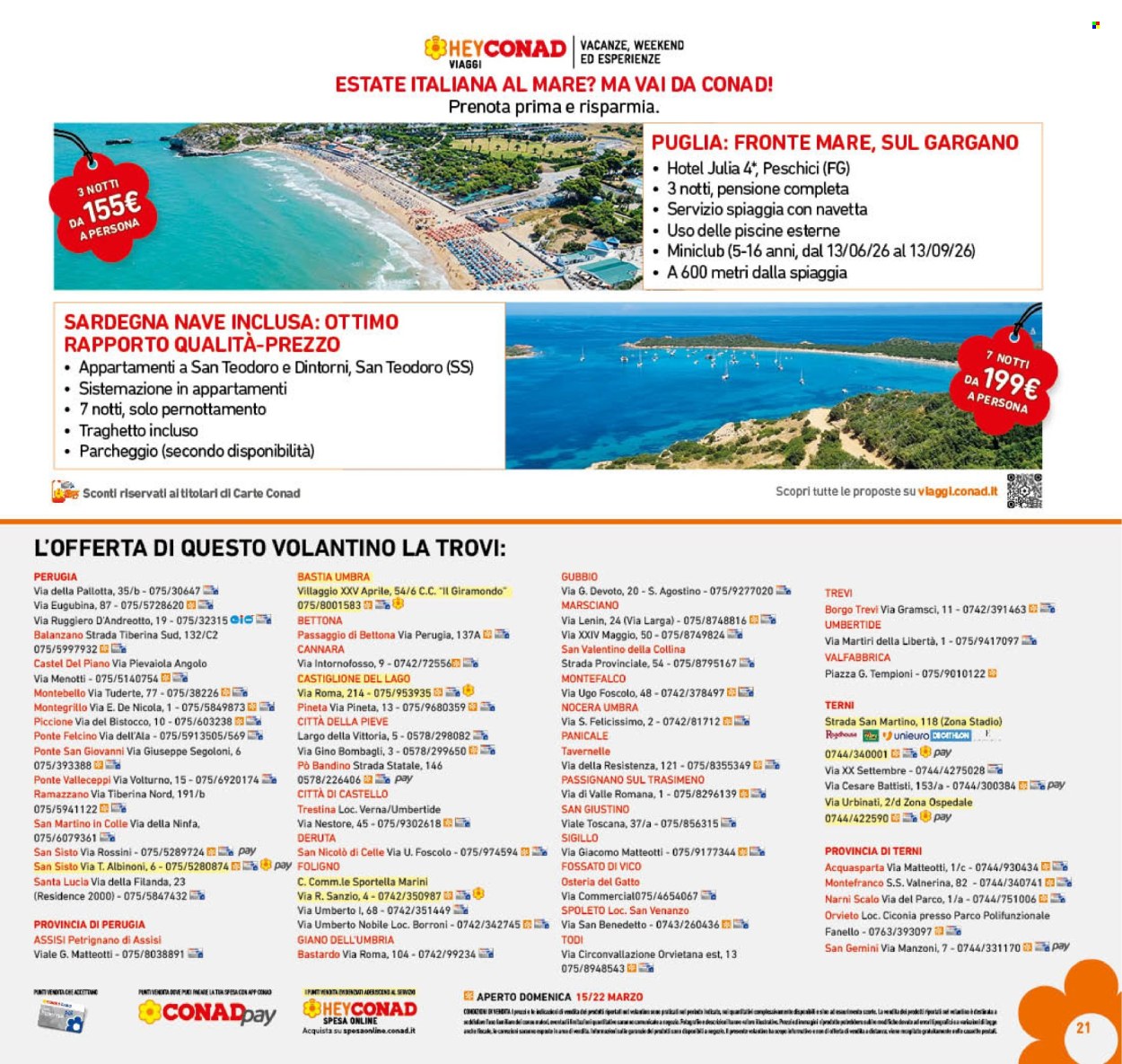 Volantino Conad - 11/3/2026 - 22/3/2026. Pagina 21