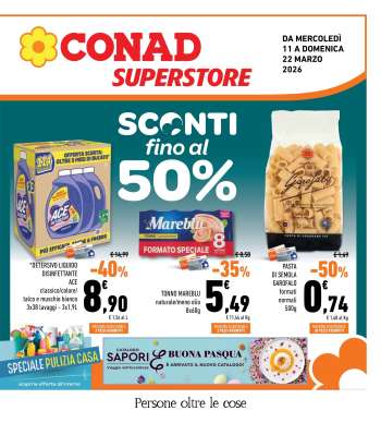 Volantino Conad - 11/3/2026 - 22/3/2026.