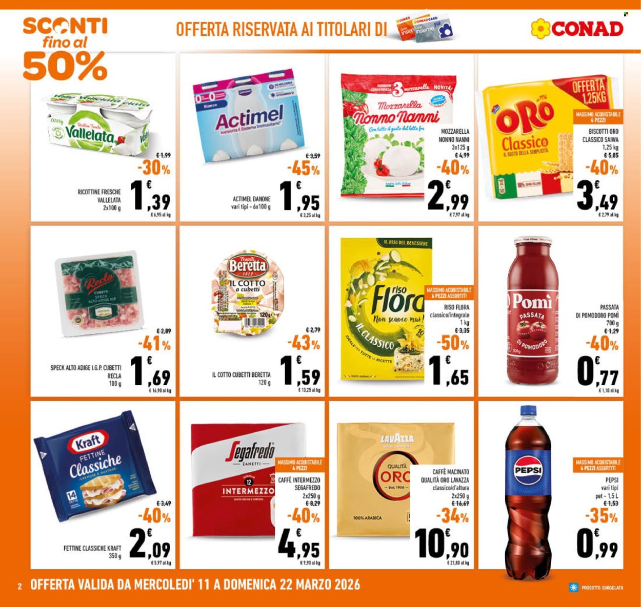 Volantino Conad - 11/3/2026 - 22/3/2026. Pagina 2