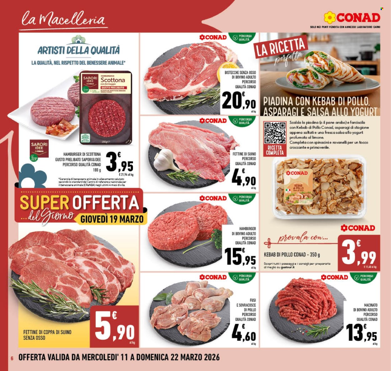 Volantino Conad - 11/3/2026 - 22/3/2026. Pagina 6