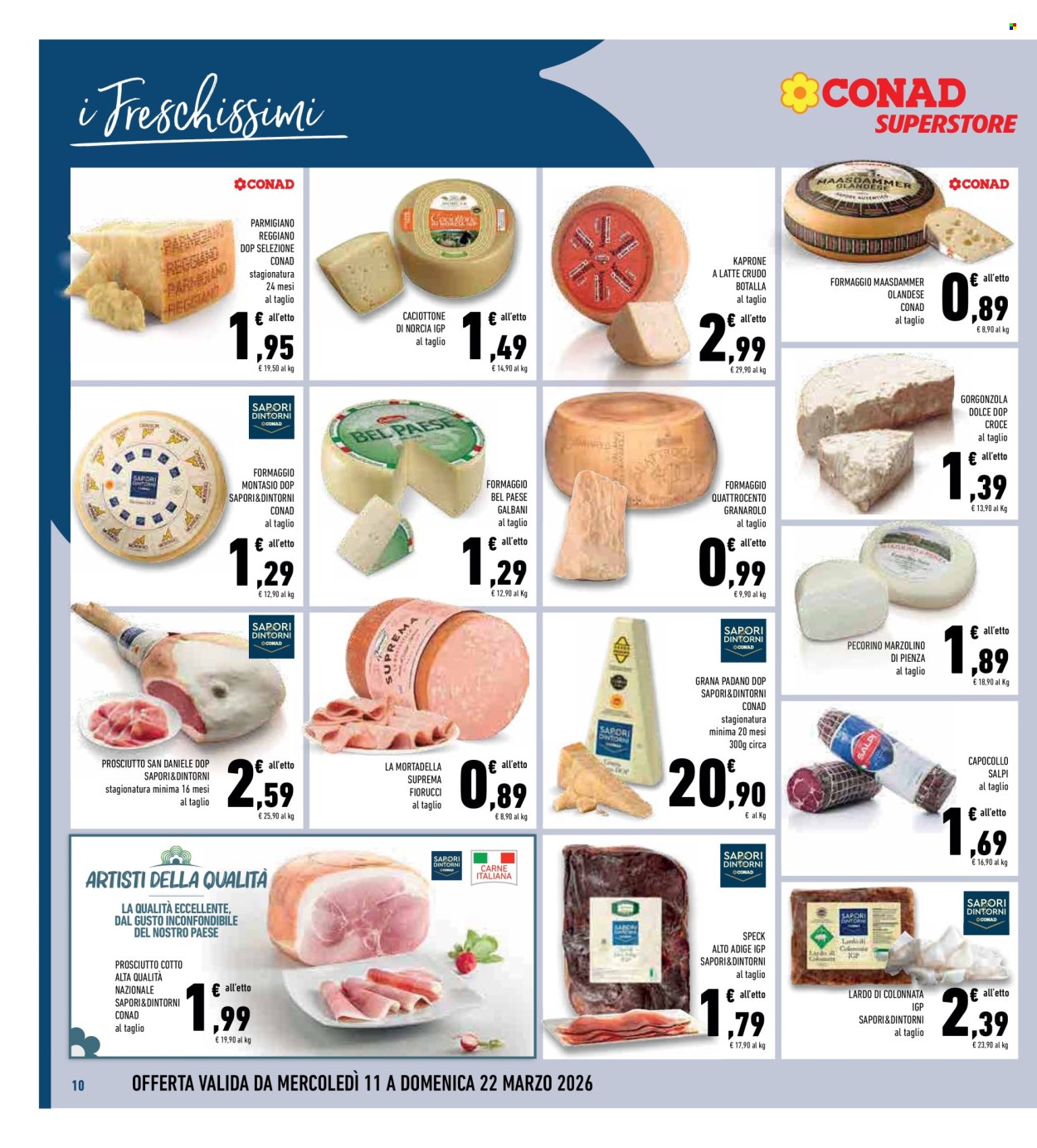 Volantino Conad - 11/3/2026 - 22/3/2026. Pagina 10