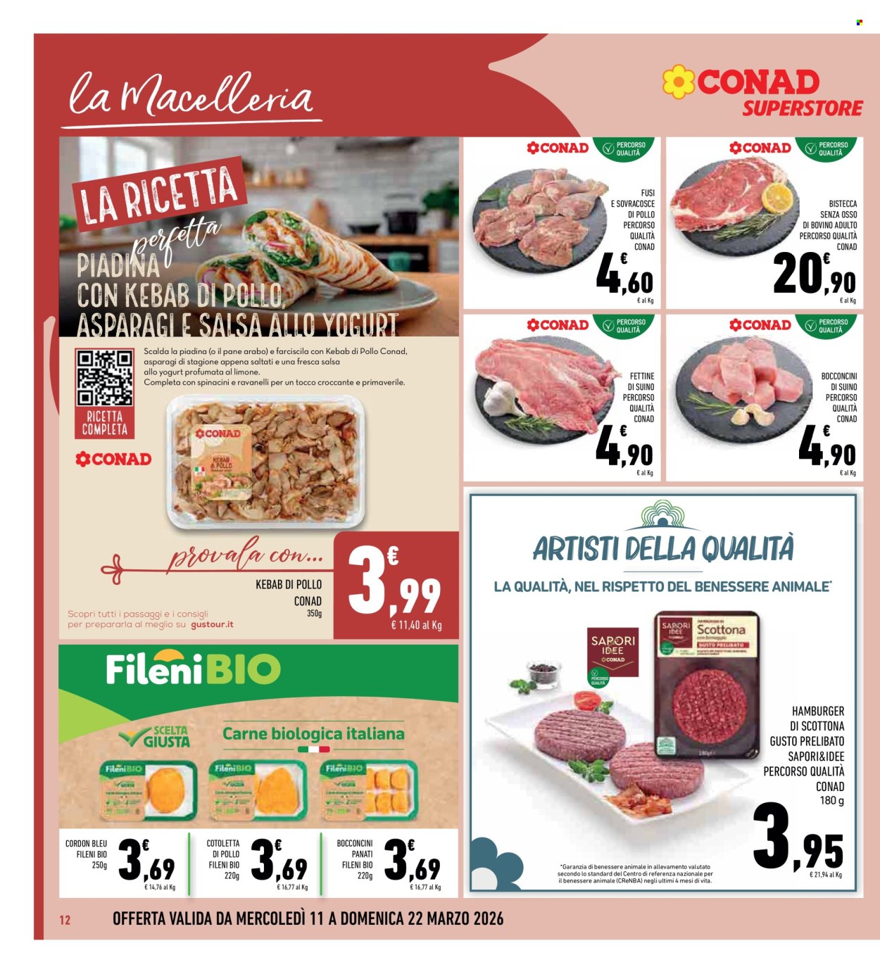 Volantino Conad - 11/3/2026 - 22/3/2026. Pagina 12