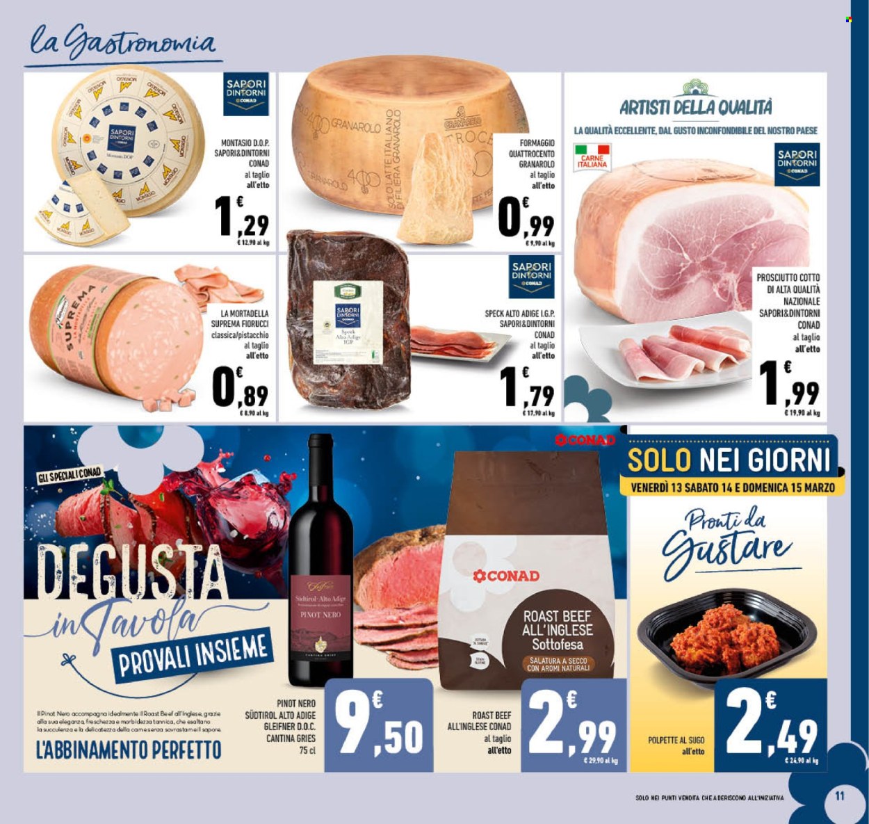 Volantino Conad - 11/3/2026 - 22/3/2026. Pagina 11